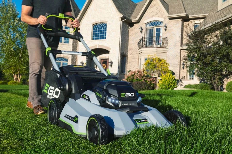 best battery powered push lawn mower